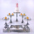 CrossBorder EuropeanStyle Metal Gold ThreeLayer Cake Stand Iron Home Decoration Party Dessert Display Stand Mirror Tray