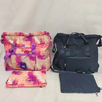 Two-Piece Multifunctional Travel Casual Handbag Drawstring Bag Shoulder Bag