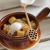 Carving Honeycomb Honey Spoon Love Wooden Drink Dessert Spoon Japanese and Korean Style Wood Tableware Meal Spoon