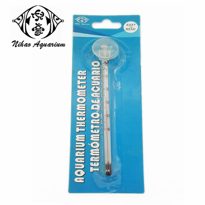 Fish Tank Accessories Thermometer with Suction Cup Adsorption Can See the Equilibrium Temperature at Any Time Aquarium