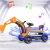 Children's Electric Excavator Boy and Girl Baby Multifunctional Music Children's Electric Truck One Piece Dropshipping