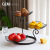 Celebrity Iron Fruit Plate Modern Simple Home Living Room Coffee Table Snack Dish Creative Restaurant Decoration