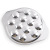 Manufacturers Supply Export Quality High-Grade Stainless Steel Snails Plate Snail Snails Plate 12-Head Baked Baking Pan