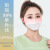 High Quality] Banana under the Same Style Eye Protection Sunscreen Mask Blush Mask UV Protection Ice Silk Face Mask