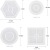Hexagonal round Coaster Crystal Glue Silicone Mold Square Love Base Teacup Mat