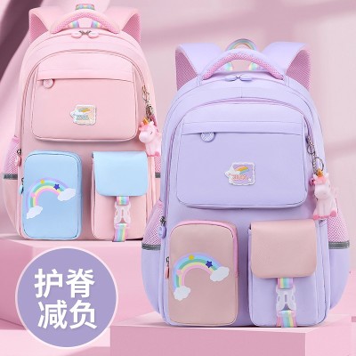 One Piece Dropshipping Student Schoolbag Multi-Layer Large Capacity Backpack Wholesale