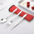 Western FoodSteak Knife Fork and Spoon Cloth Bag Portable Western Tableware ThreePiece Creative Gift Set CrossBorder