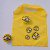 Customized Logo Cartoon Animal Folding Shopping Bag Spot Bee Eco-friendly Bag Creative Dacron Storage Bag