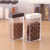 Two-Way Open Lid Condiment Dispenser 6-Piece Kitchen Supplies Salt Jar Seasoning Sealed Jar Multi-Purpose Storage Jar