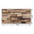 Factory Wholesale 3D 3D Large Size Wall Stickers Living Room Background Wall Imitation Wood Grain Stickers Self-Adhesive Waterproof Wallpaper Customization