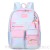 One Piece Dropshipping Student Grade 1-6 Gradient Integrated Multi-Layer Schoolbag Backpack Wholesale