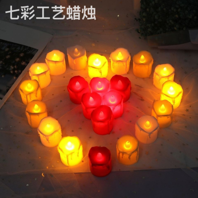 Tears Craft Electric Candle Lamp Christmas Candle Lantern Creative Proposal Birthday Romantic Candle Wholesale