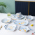 Underglaze Porcelain Cartoon Plate and Bowl Household Dinner Plate Fish Dish Baking Tray Children's Rice Bowl Salad Bowl Dumpling Plate Tableware