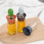 Kitchen Brush Oil Bottle Glass Oil Bottle Baking at Home Oil Brush Bottle Press Barbecue Glass Oil Pot Cross-Border