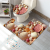 Conch Pattern Bathroom Toilet Mat Three-Piece Carpet Bathroom Water-Absorbing Non-Slip Mat Home Ground Mat Door Mat