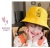 Children's Bucket Hat Spring and Autumn All-Match Parent-Child Hat Summer Thin Bucket Hat Sunscreen for Boys Sun Hat Double-Sided Cloth Cap
