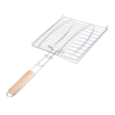 Factory Direct Supply Barbecue Tools BBQ Barbecue Wire Barbecue Wire Mesh Clip Grilled Fish Barbecue Clip Grilled Fish Clip