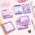 Soft Cute Rabbit Cartoon Girlish Sticky Notes Journal Material Tearable Sticky Notepad Good-looking Note Sticker
