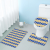Flannel 3D HD Printing Toilet Three-Piece Carpet Bathroom Water-Absorbing Non-Slip Mat Home Toilet Floor Mat