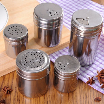 Seasoning Box Seasoning Containers Toothpick Holder Powder Barrel Pepper Pot Shaker Pepper Cellar Barbecue Supplies
