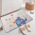 Flannel Printed Carpet Doorway Entrance Door Floor Mat Bathroom Toilet Water-Absorbing Non-Slip Mat Doormat and Foot Mat