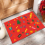 Christmas PVC Non-Woven Cloth Printed Mat Doorway Entrance Household Entrance Foot Mat Bedroom Carpet Non-Slip Door Mat