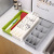 Retractable Kitchen Drawer Finishing Box Tableware Storage Box Partition Plate Knife and Fork Chopsticks Rack