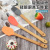 in Stock Wooden Handle Silicone Scraper FivePiece Set Household Silicone Oil Brush Barbecue Brush Baking Kitchenware Set