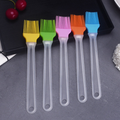 Silicone Brush Split Small Oil Brush Baking Tool Barbecue Brush Pan Oil Brush Pancake Keel Oil Brush