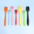 Spot Large and Small Silicone Brush Kitchen Baking Integrated Silicone Brush Outdoor Barbecue Brush Silicone Brush