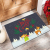 Christmas Carpet Mat Home Doorway Entrance Entrance Door Door Mat Kitchen Oil-Absorbing Non-Slip Mat PVC Foot Pad