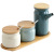 Creative Nordic Kitchen Seasoning Jar Household Ceramic Seasoning Cans Set Storage Ceramic Oil Bottle Seasoning Tank Set