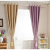 Shading Cloth High Precision Curtain Nordic Simple Solid Color Floor Window Bedroom Bay Window Balcony Office Curtain