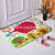 Flannel Printed Carpet Doorway Entrance Door Floor Mat Bathroom Toilet Water-Absorbing Non-Slip Mat Doormat and Foot Mat