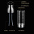 Glass Double-Headed Oil Dispenser Atomization Press Oil & Vinegar Bottle Kitchen Seasoning Separation Oiler Storage Tank