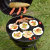 Barbecue Stove Outdoor Portable BBQ Carbon Barbecue Stove Barbecue Grill Household Charcoal Full Set Enamel Folding
