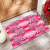 Christmas PVC Non-Woven Cloth Printed Mat Doorway Entrance Household Entrance Foot Mat Bedroom Carpet Non-Slip Door Mat