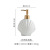 Nordic Style Ceramic Bathroom Storage Bottle Shampoo Shower Gel Hand Sanitizer Disinfectant Lotion Pump For Hotel