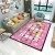 Hopscotch Children's Room Cartoon Carpet Crystal Velvet Living Room Bedroom Entrance Carpet Bedside Cushions Can Be Cut Freely