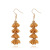 Final Ornament Western Classy Style Slimming Colored Flower Earrings Women's Fresh Girl All-Match Ear Studs Wholesale