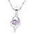 Silver Pendant Necklace Ornament Wholesale Sterling Silver Fashion Women's Clavicle Chain Silver Jewelry Wholesale