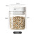 Sealed Cans Food Grade Transparent Plastic Tank Cereals Nut Tea Storage Jar Snack Dry Goods Storage Box