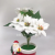 5/7-branch Artificial Poinsettia Flower Home Office Decoration Wedding Christmas Flower Supplies Party Event Floral Deco