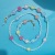 Mask Anti-Drop Lanyard Fresh Crystal Beads Eyeglasses Chain Flower Necklace Sweater Chain in Stock Wholesale