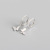 Light Luxury S925 Sterling Silver Ins Butterfly Pendant Diamond-Embedded Design Sense Earclip Earrings Silver Earrings