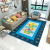 Hopscotch Children's Room Cartoon Carpet Crystal Velvet Living Room Bedroom Entrance Carpet Bedside Cushions Can Be Cut Freely