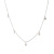 and American Entry Lux round Necklace Personality Golden Short Type Twin Clavicle Chain Female Factory Direct Supply