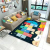 Hopscotch Children's Room Cartoon Carpet Crystal Velvet Living Room Bedroom Entrance Carpet Bedside Cushions Can Be Cut Freely
