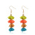 Final Ornament Western Classy Style Slimming Colored Flower Earrings Women's Fresh Girl All-Match Ear Studs Wholesale