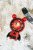 Cartoon Astronaut Turbine Little Fan Creative Spaceman Leafless Sunset Light Rechargeable Fan Keychain Pendant